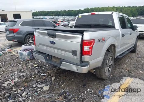 2019 Ford F-150 Xl из США, поврежденный, VIN 1FTEW1E50KFB75590